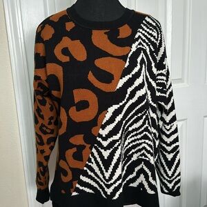 Animal Print sweater